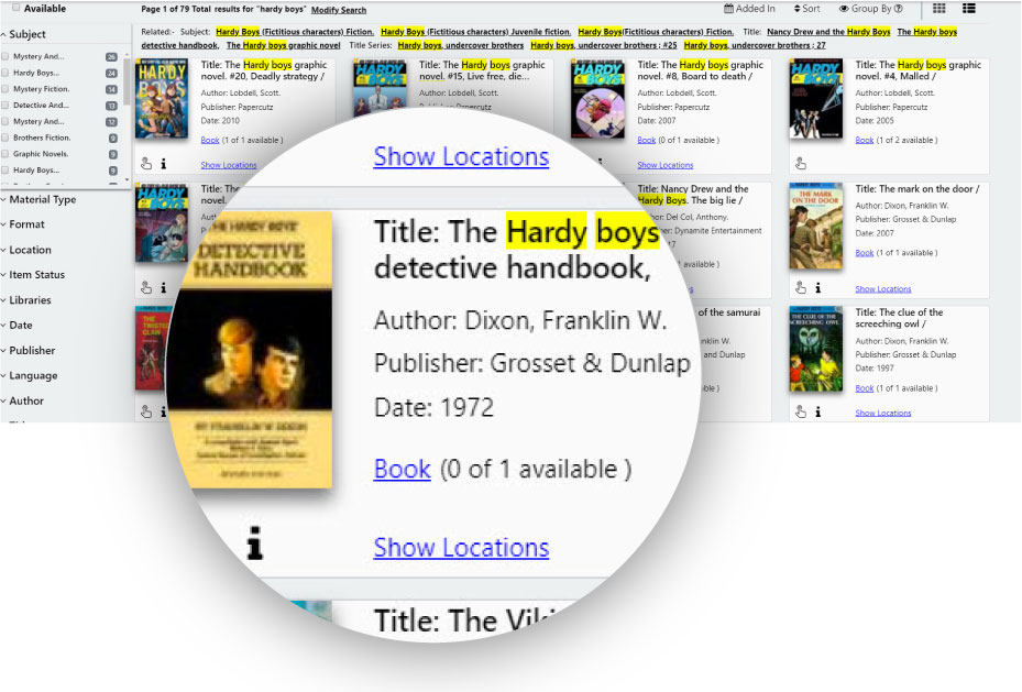 Search results – Gallery Display